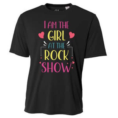 I am the at the Rock Show Rock Music Lover Vintage Cooling Performance Crew T-Shirt