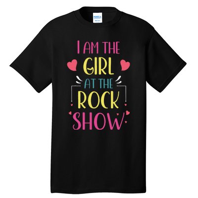 I am the at the Rock Show Rock Music Lover Vintage Tall T-Shirt