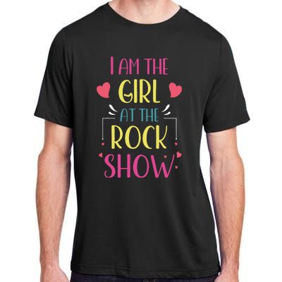 I am the at the Rock Show Rock Music Lover Vintage Adult ChromaSoft Performance T-Shirt