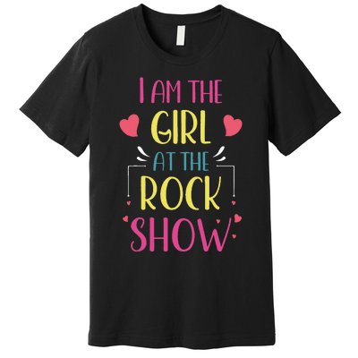 I am the at the Rock Show Rock Music Lover Vintage Premium T-Shirt