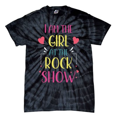 I am the at the Rock Show Rock Music Lover Vintage Tie-Dye T-Shirt