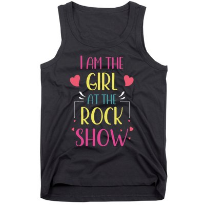 I am the at the Rock Show Rock Music Lover Vintage Tank Top