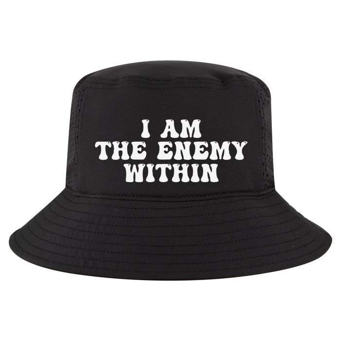 I Am The Enemy Within Cool Comfort Performance Bucket Hat