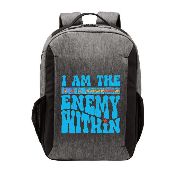 I Am The Enemy Within I Am The Enemy Within America Vector Backpack