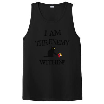 I Am The Enemy Within Kamala Harris Donald Trump 2024 PosiCharge Competitor Tank