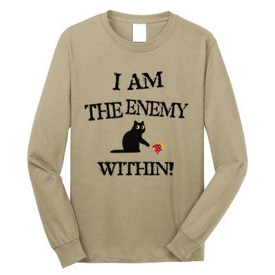 I Am The Enemy Within Kamala Harris Donald Trump 2024 Long Sleeve Shirt