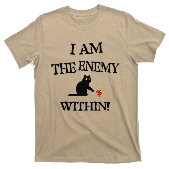 I Am The Enemy Within Kamala Harris Donald Trump 2024 T-Shirt