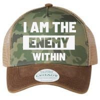 I Am The Enemy Within Legacy Tie Dye Trucker Hat