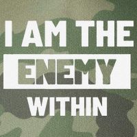 I Am The Enemy Within Legacy Tie Dye Trucker Hat