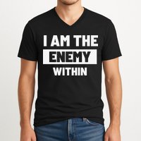 I Am The Enemy Within V-Neck T-Shirt