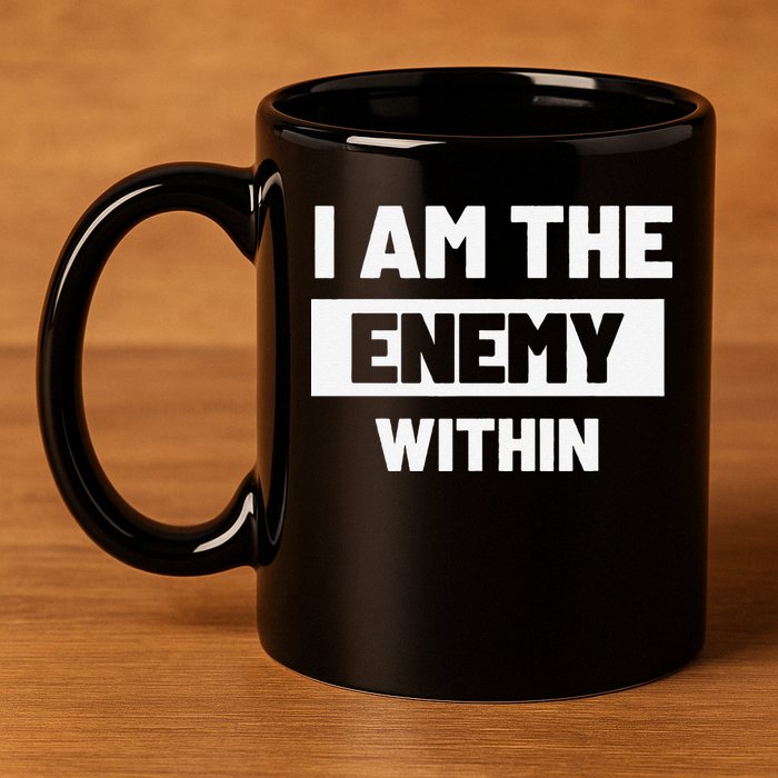 I Am The Enemy Within 11oz C Handle Ceramic Mug