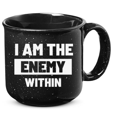 I Am The Enemy Within 15oz Campfire Ceramic Mug