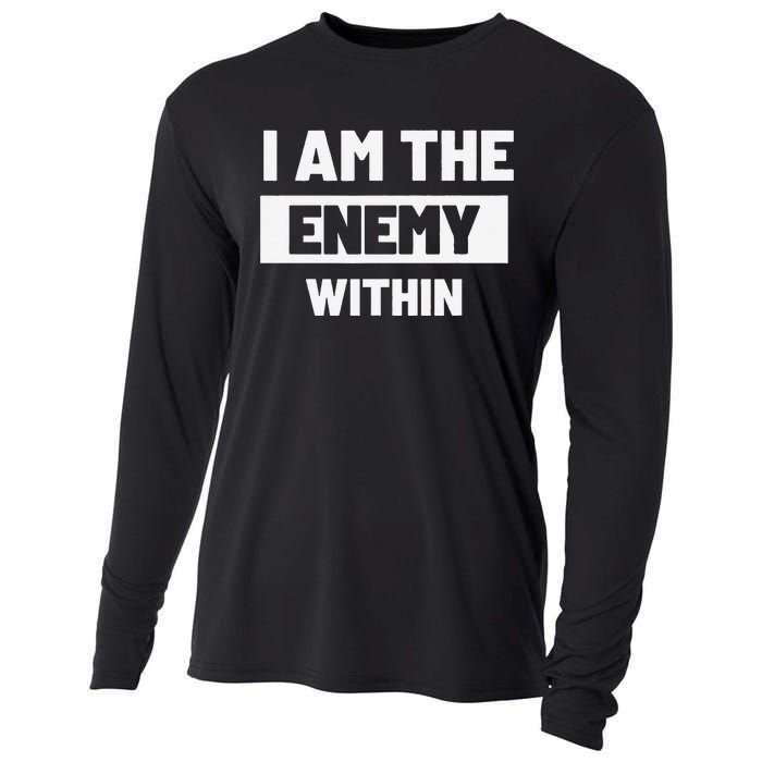 I Am The Enemy Within Cooling Performance Long Sleeve Crew