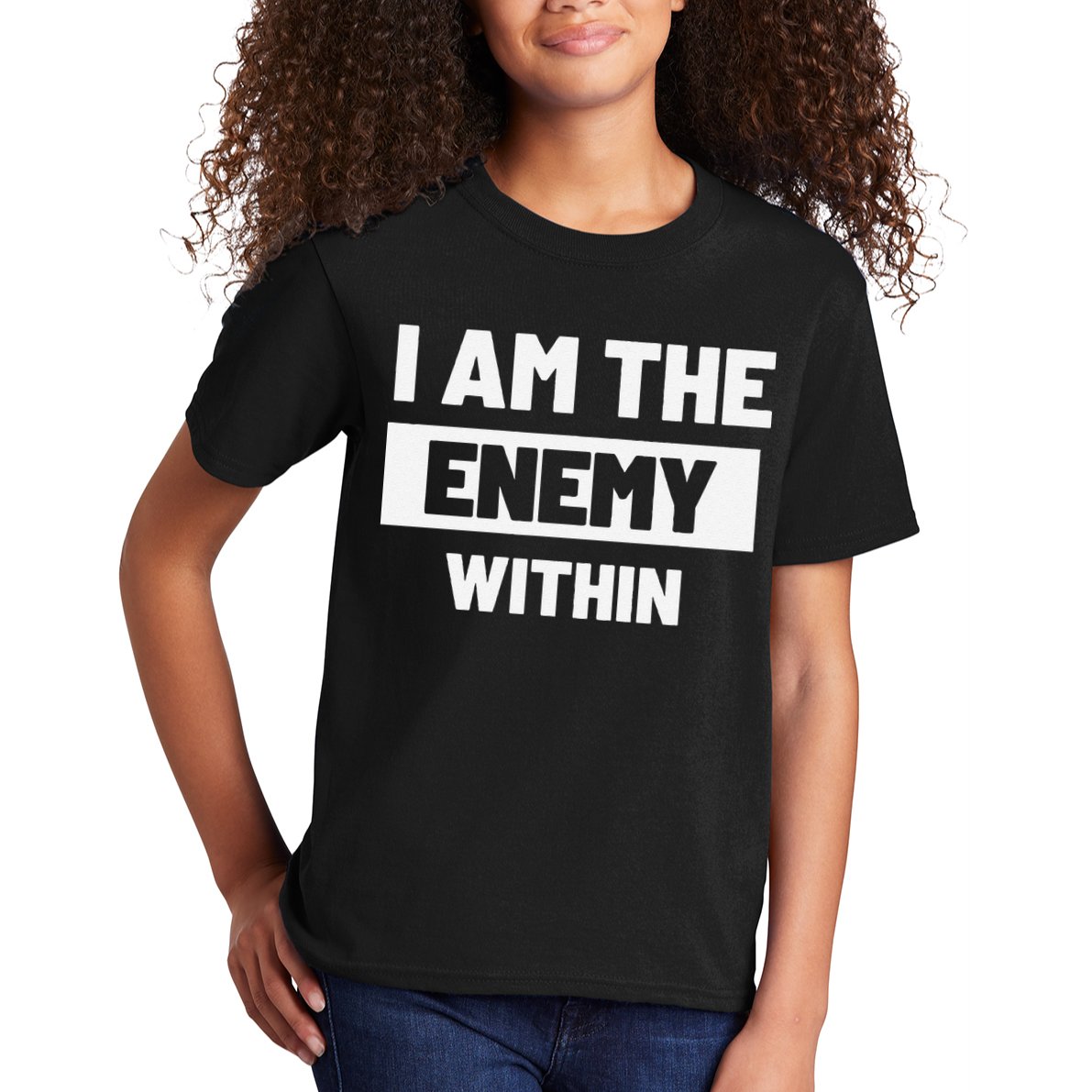 I Am The Enemy Within Kids T-Shirt