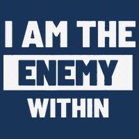 I Am The Enemy Within Infant Baby Jersey Bodysuit