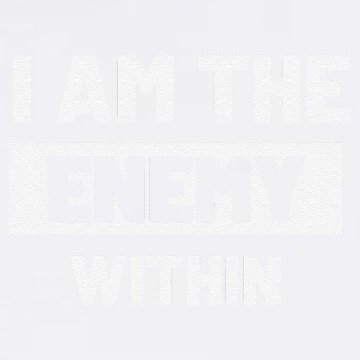 I Am The Enemy Within Garment-Dyed Sweatshirt