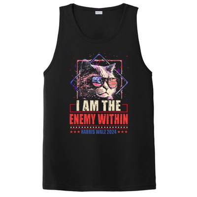 I Am The Enemy Within Kamala Harris 2024 Merch PosiCharge Competitor Tank