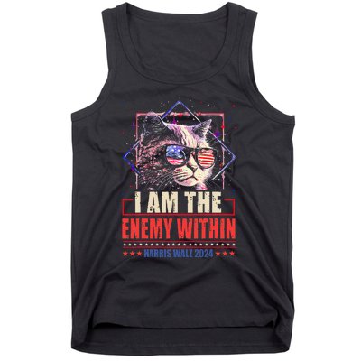 I Am The Enemy Within Kamala Harris 2024 Merch Tank Top