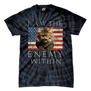 I Am The Enemy Within Kamala Harris 2024 Support Tie-Dye T-Shirt