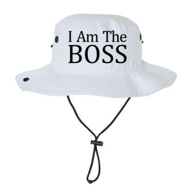 I Am The Boss Great Gift Funny Gift Legacy Cool Fit Booney Bucket Hat