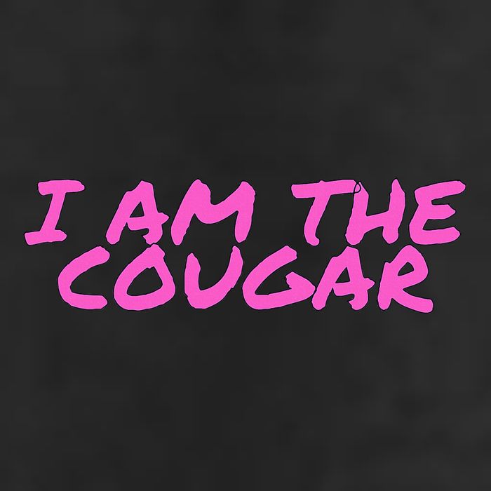 I Am The Cougar Im The Cougar 7 Panel Mesh Trucker Snapback Hat