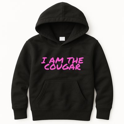 I Am The Cougar Im The Cougar Kids Hoodie