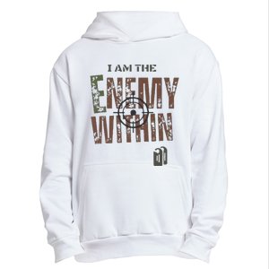 I Am The Enemy Within Harris Walz 2024 Cat. Urban Pullover Hoodie