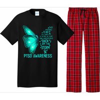 I Am The Storm PTSD Awareness Butterfly Pajama Set