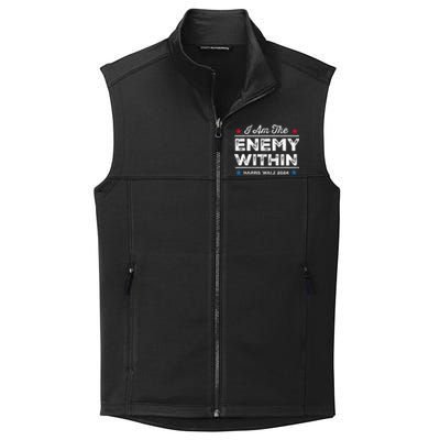 I Am The Enemy Within Collective Smooth Fleece Vest