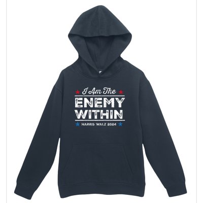 I Am The Enemy Within Urban Pullover Hoodie