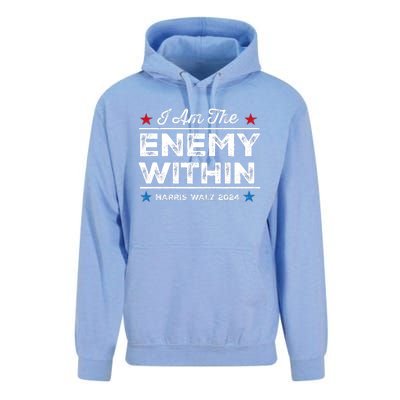 I Am The Enemy Within Unisex Surf Hoodie