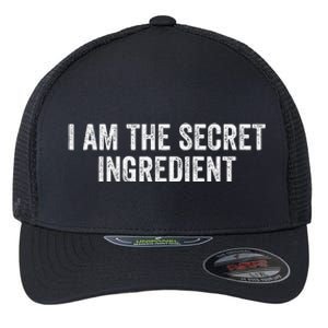 I Am The Secret Ingredient Funny Kitchen Cooking Cook Chef Flexfit Unipanel Trucker Cap