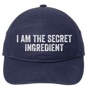 I Am The Secret Ingredient Funny Kitchen Cooking Cook Chef 7-Panel Snapback Hat