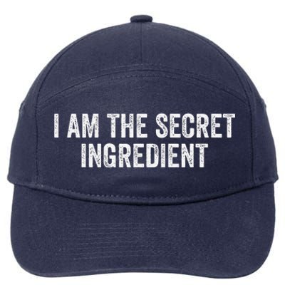 I Am The Secret Ingredient Funny Kitchen Cooking Cook Chef 7-Panel Snapback Hat