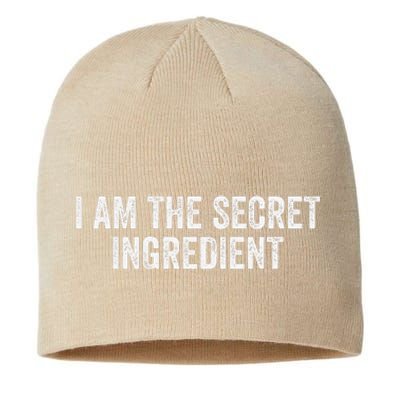 I Am The Secret Ingredient Funny Kitchen Cooking Cook Chef Sustainable Beanie