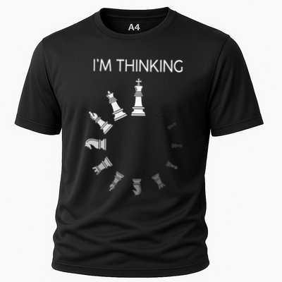 I am Thinking Chess Pieces I'm Thinking Chess Player Lover Performance Shirt