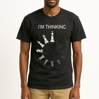 I am Thinking Chess Pieces I'm Thinking Chess Player Lover Tall T-Shirt