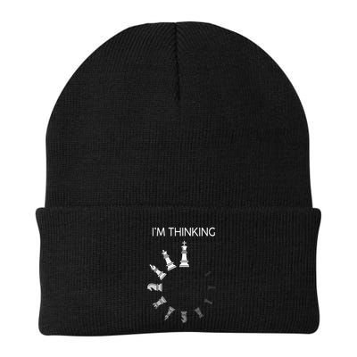 I am Thinking Chess Pieces I'm Thinking Chess Player Lover Beanie