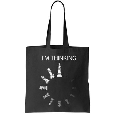 I am Thinking Chess Pieces I'm Thinking Chess Player Lover Bag