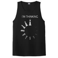 I am Thinking Chess Pieces I'm Thinking Chess Player Lover PosiCharge Competitor Tank