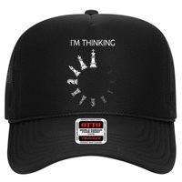 I am Thinking Chess Pieces I'm Thinking Chess Player Lover Hat