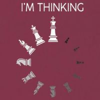 I am Thinking Chess Pieces I'm Thinking Chess Player Lover 16oz Travel Tumbler