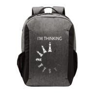I am Thinking Chess Pieces I'm Thinking Chess Player Lover Vector Backpack