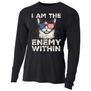 I Am The Enemy Within Kamala Harris 2024 Cooling Performance Long Sleeve Crew