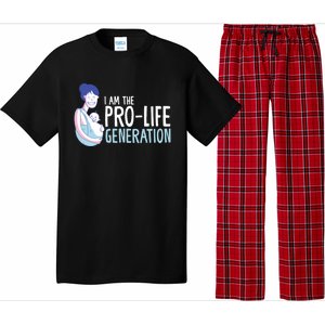 I Am The Prolife Generation Antiabortion Freedom Funny Gift Pajama Set