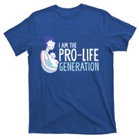 I Am The Prolife Generation Antiabortion Freedom Funny Gift T-Shirt