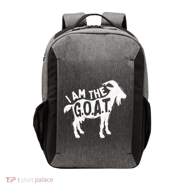 I Am The Goat Farm Animal Lover Rancher Farmer Farming Vector Backpack