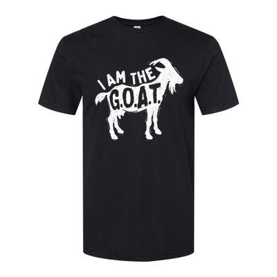 I Am The Goat Farm Animal Lover Rancher Farmer Farming Softstyle® CVC T-Shirt