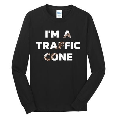 Im A Traffic Cone Adult Costume Tall Long Sleeve T-Shirt