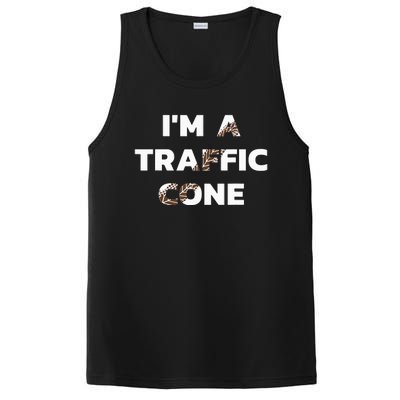 Im A Traffic Cone Adult Costume PosiCharge Competitor Tank